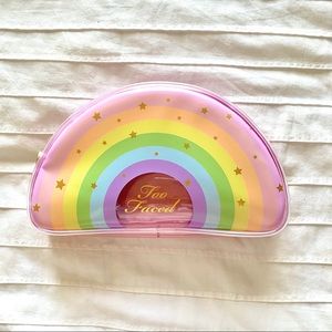 Authentic Too Faced Rainbow Bag